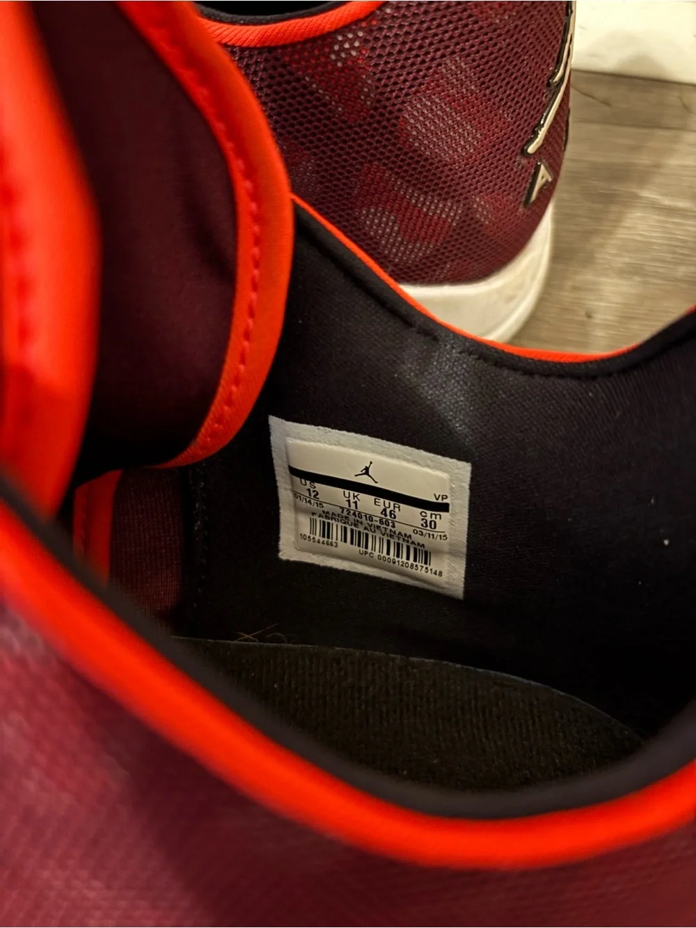 Jordan sneakers deep